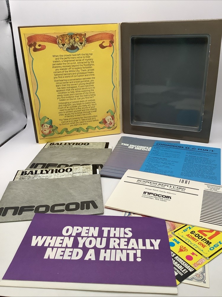 Ballyhoo Commodore 64/128 Software T-26