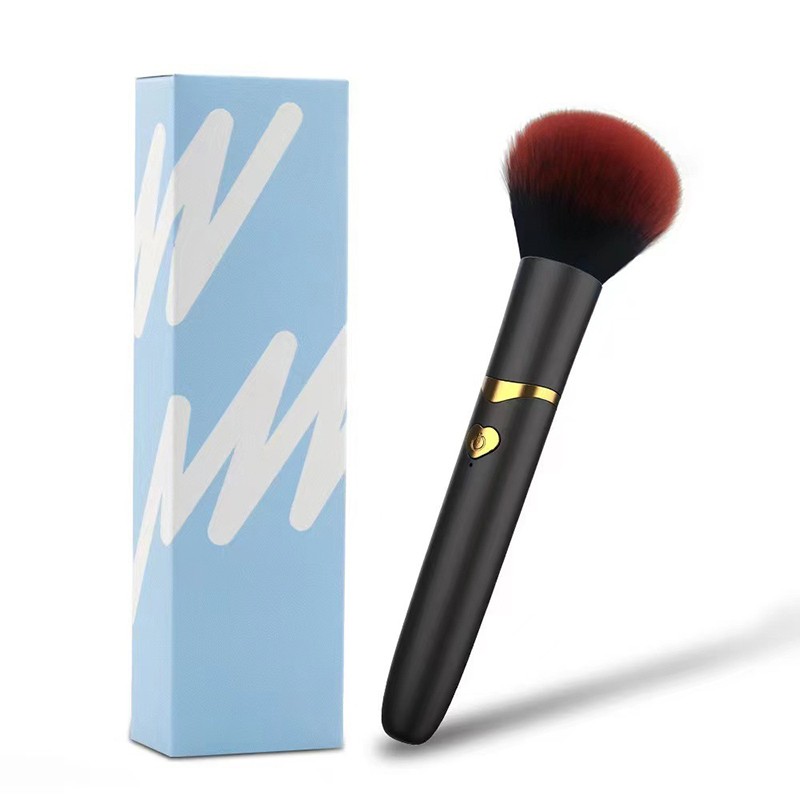 Electric Makeup Brush Rechargeable Vibrating Multifunctional Foundation Brushes