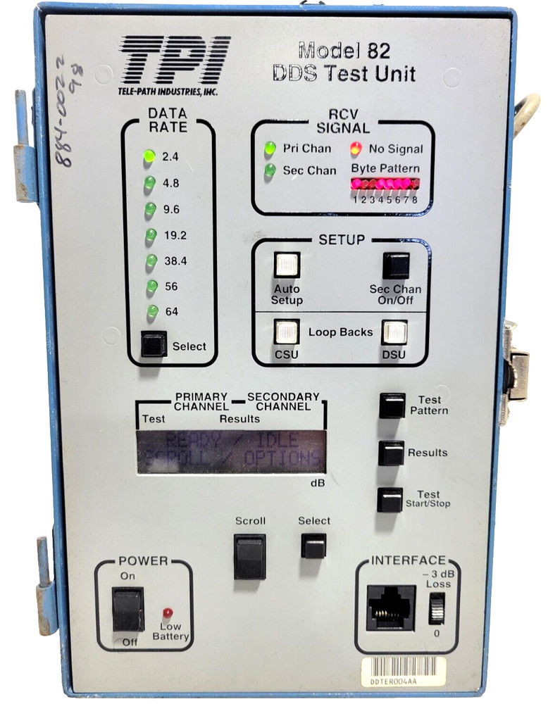 TPI Model 82 DDS Test Unit USED WORKING