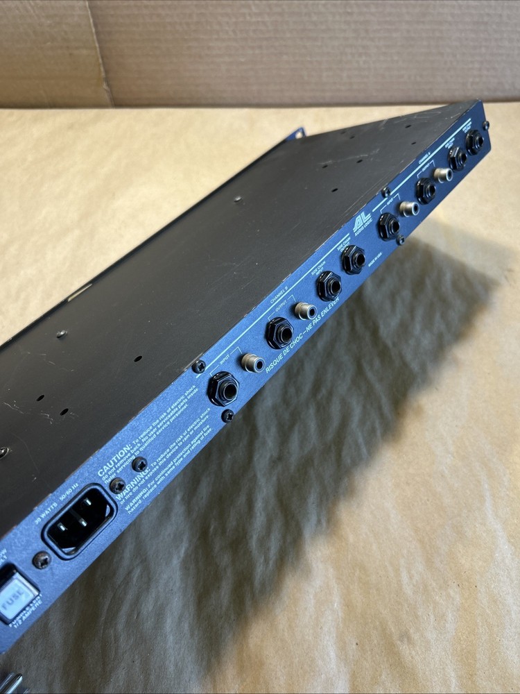 AUDIO LOGIC MT66 PRO Stereo Compressor Limiter - Powers On - Untested