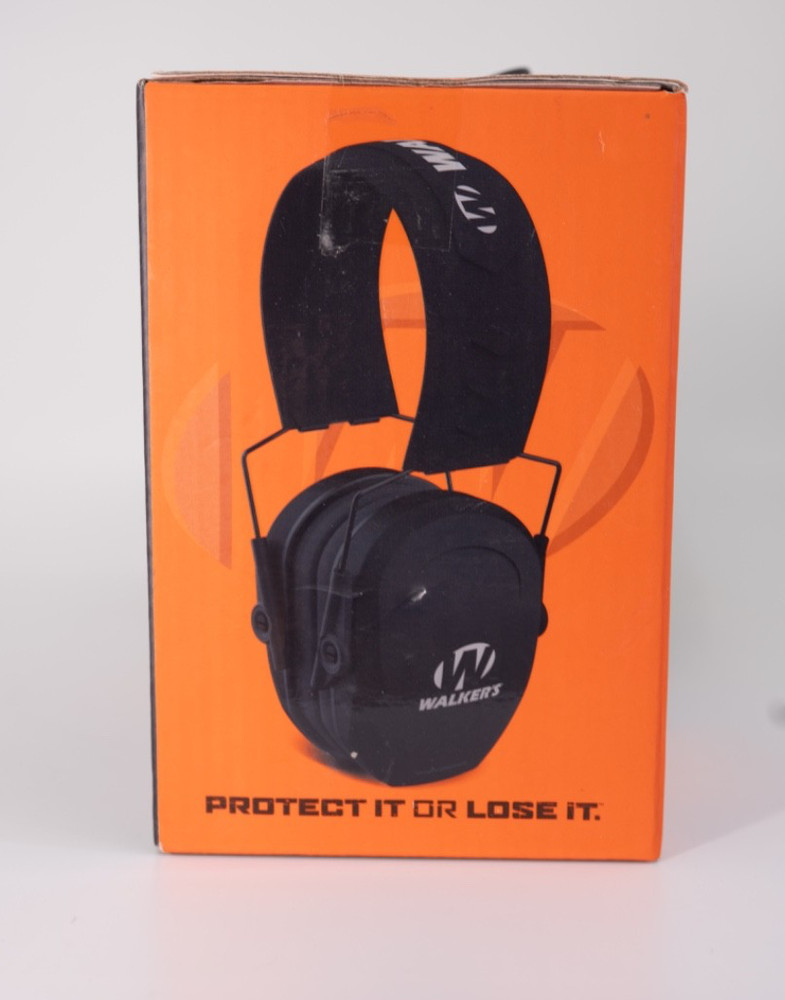 Walker’s Game Ear Pro Low Muff Hearing Protector - Black - GWPFPM1