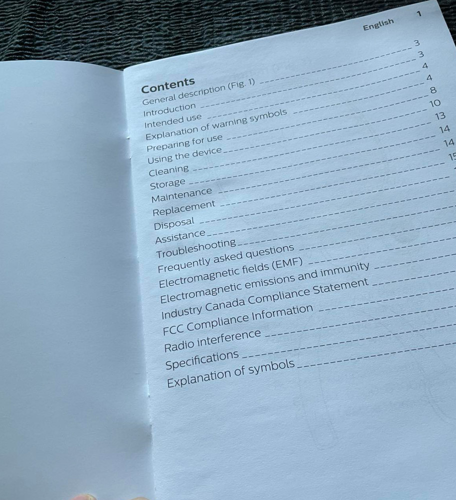 Manual ONLY Philips 324PHB 324PHW Personal Help Button Instructions Guide