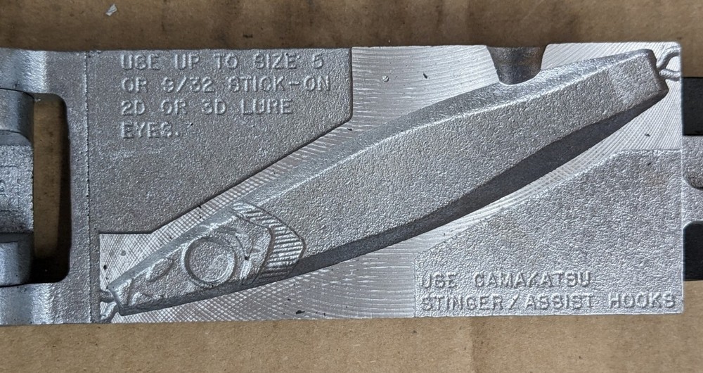 Do-It D3463 Flutter Jig Mold 5 Oz. (Single Cavity)