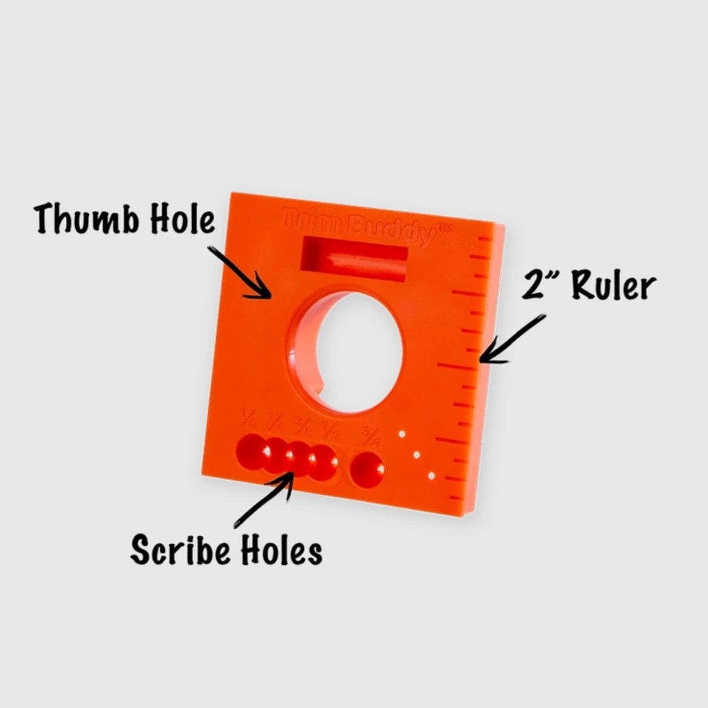 Trim Installation Finishing Carpentry Multi-Tool for Door & Window Blue