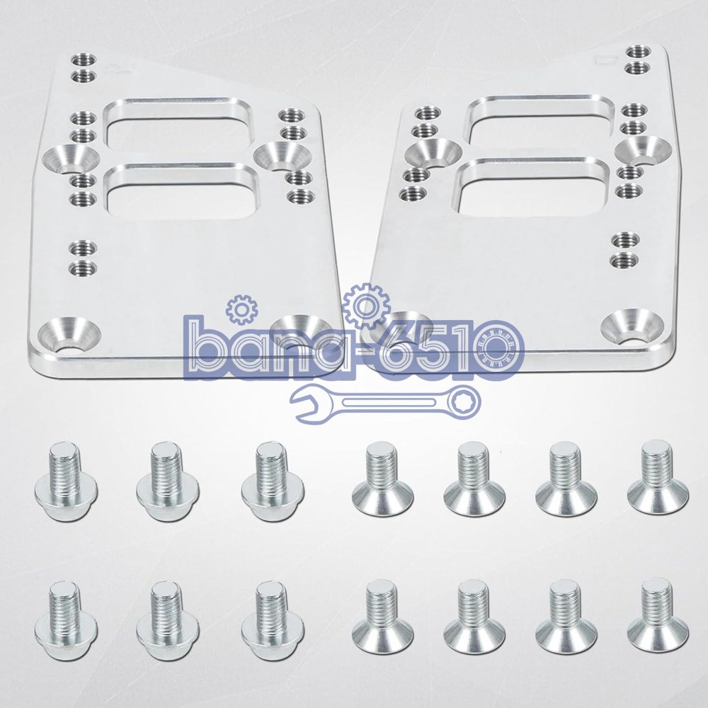 Motor Mounts Adapter Plates Swap Bracket Small Block for LS Engine Conversion