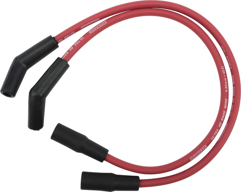 High Performance Ultra 40 Ignition Wire - Style: Caps & Wire