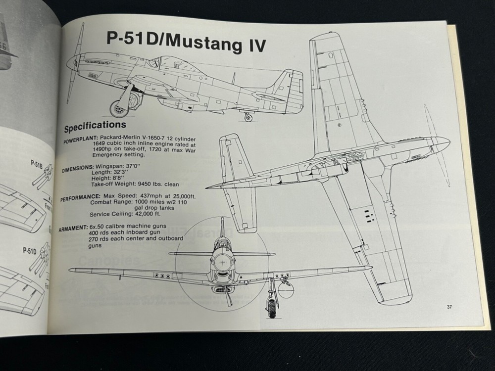 P-51 Mustang In Action Book