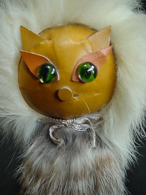 Rabbit Fur Cat Vintage