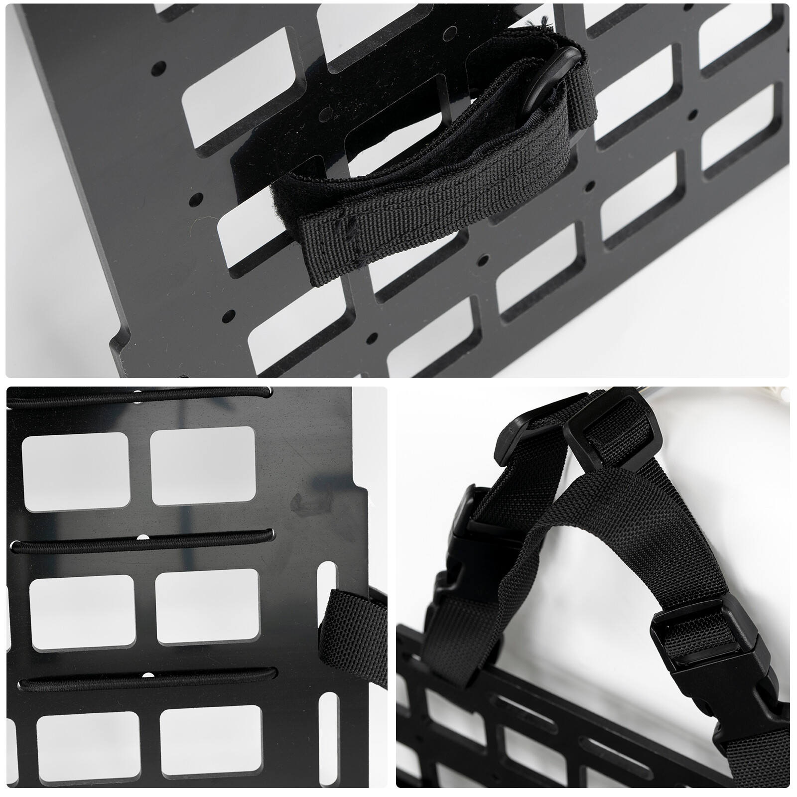 Tactical Rigid MOLLE Panel Vehicle Car Seat Back Shooting Storage 21x14in NEW