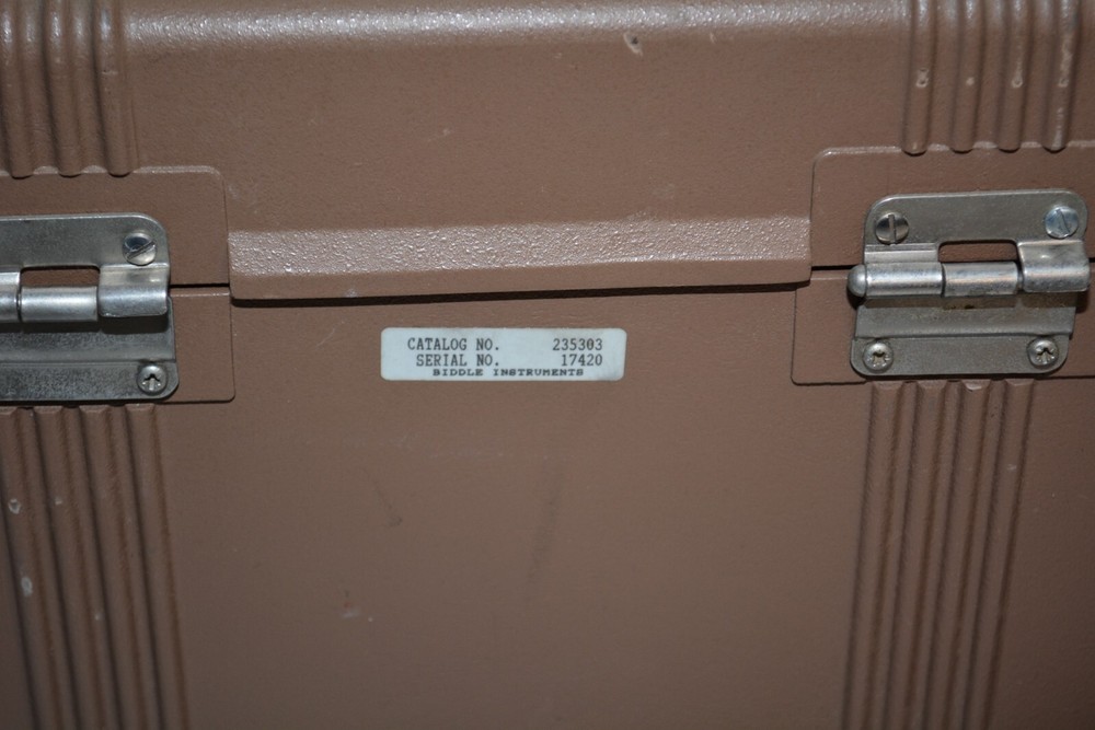 ^ Biddle Megger 235303 Tool and Appliance Tester #W4099
