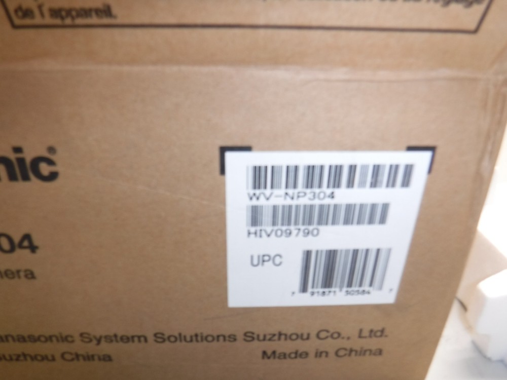 Panasonic WV-NP304 Network Camera New no Lens