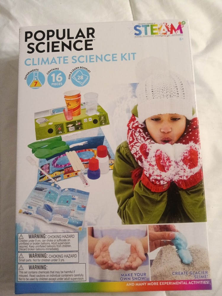 Popular Science Climate Science Kit STEM Toys  Educational Fun Experiments A49