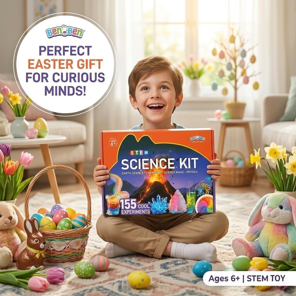 155 Experiments Science Kits for Kids STEM Educational Toy Physics Chemistry Set