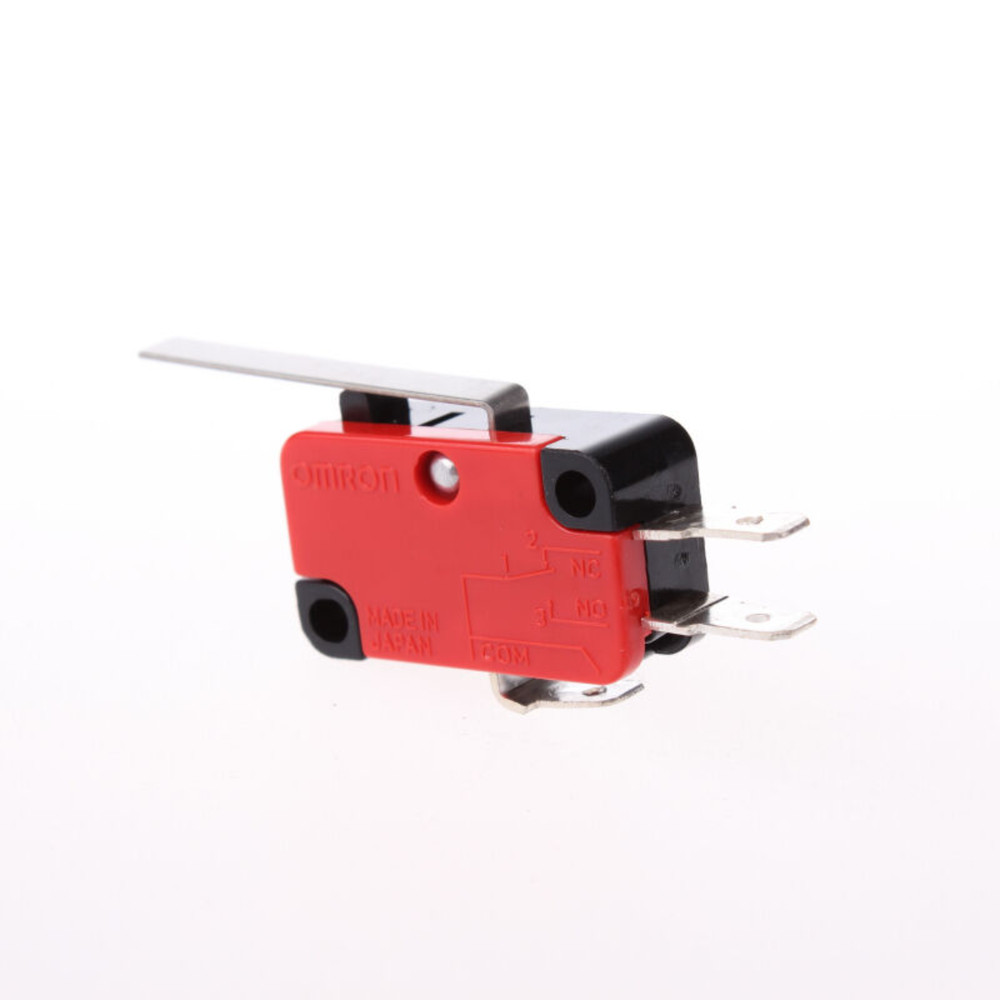 10Pcs Long Hinge Lever Snap Action SPDT Momentary Micro Limit Switch