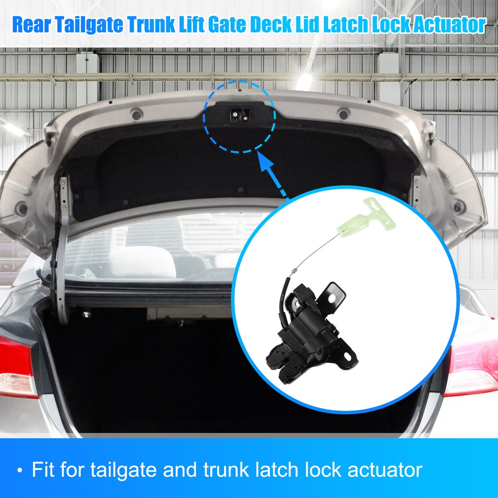 Pack (1) Rear Tailgate Trunk Latch Lock Actuator for Ford for Mustang 15-23
