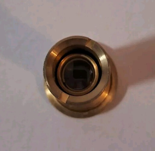 NEW OLD STOCK ~ 200 Degree Solid Brass Door Viewer Code #94014 Model # UL200