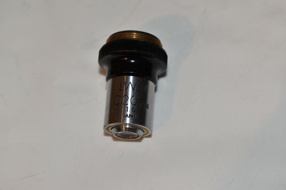 ^^ OLYMPUS LWD C20/0.4 1.0 MICROSCOPE OBJECTIVE (HA11)