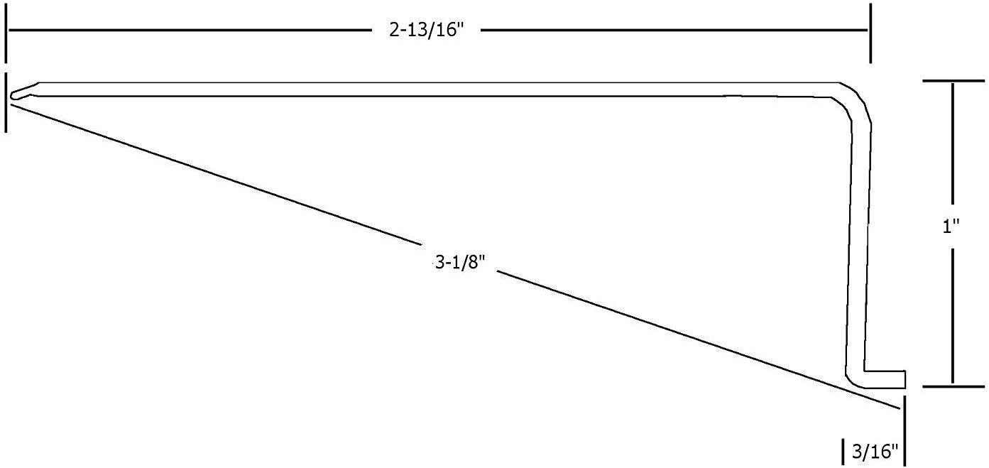 Beam Lighting Under Cabinet Light Cover Replacement | White Ribbed Acrylic