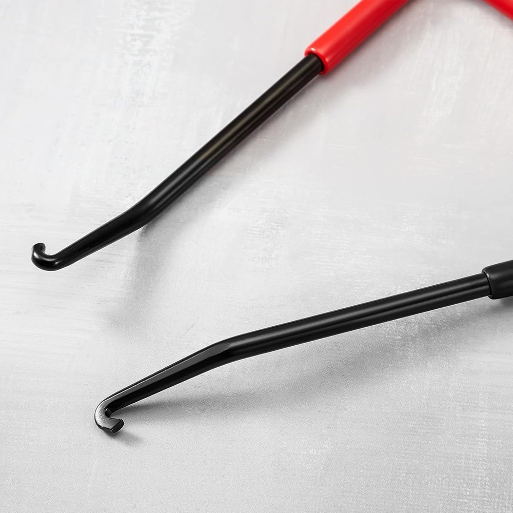 2-Piece T-Shaped Exhaust Spring Puller Tool Set – Lightweight & Durable Design