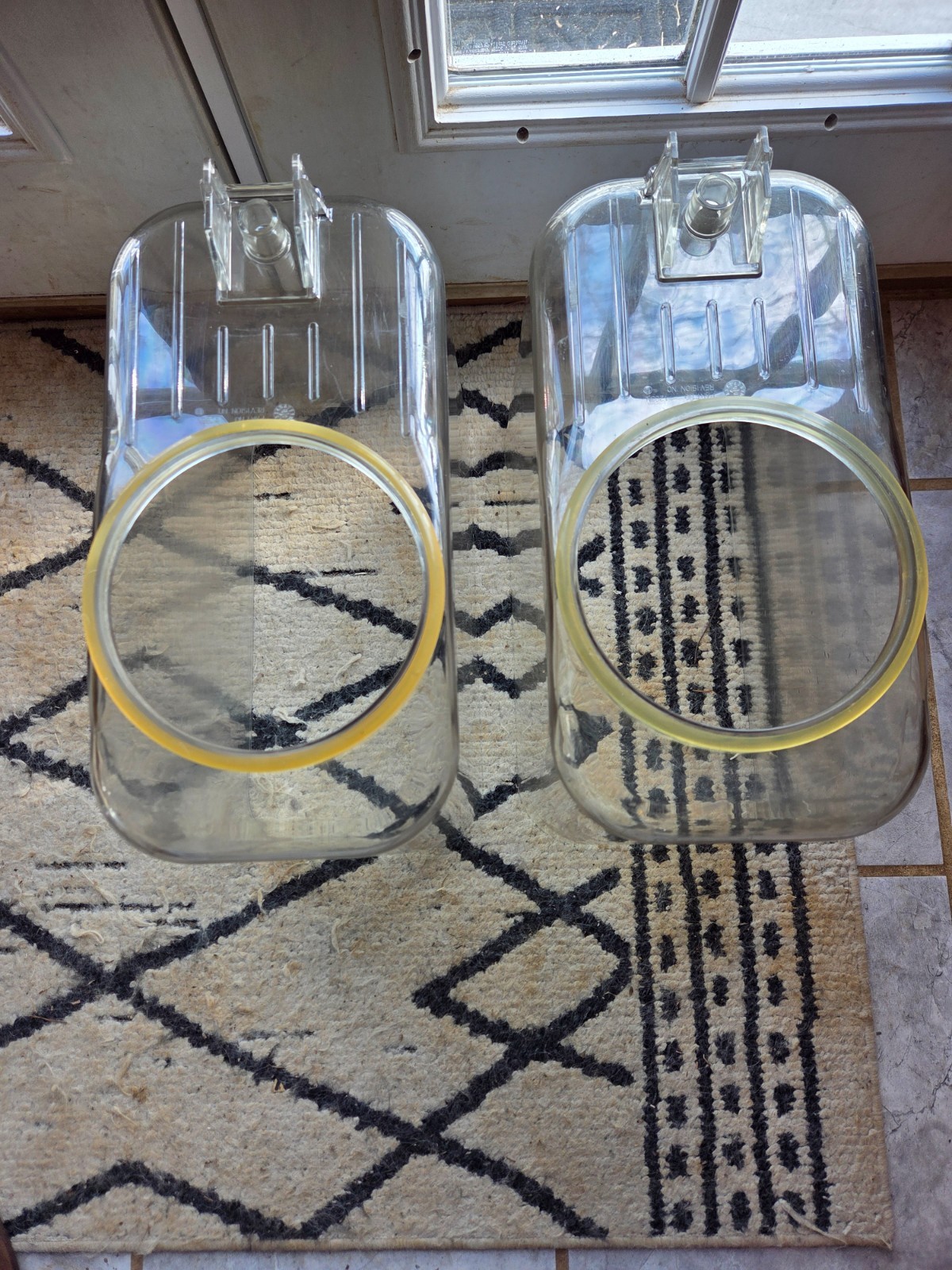 crathco 5 gallon beverage bowl w/ double wall lid and tank gasket