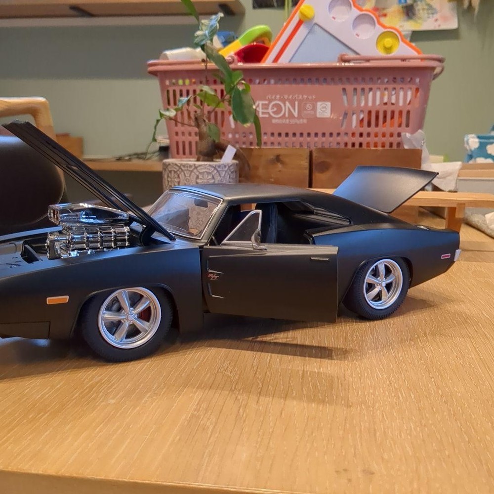 1970 Dodge Charger matte black