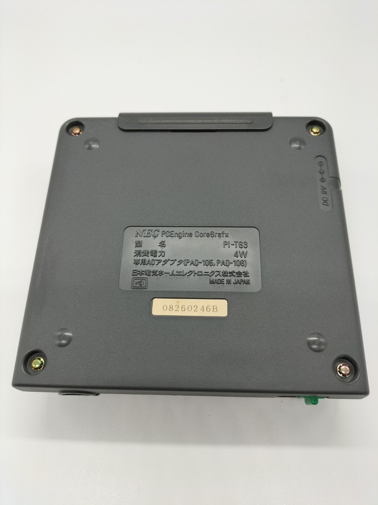NEC PC Engine Core Grafx PI-TG3 Console - Tested Working -Selectable accessories