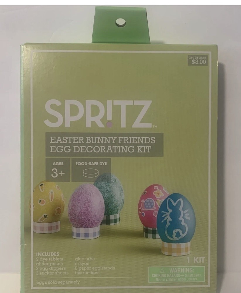 Spritz Easter Egg Decorating Kit, New