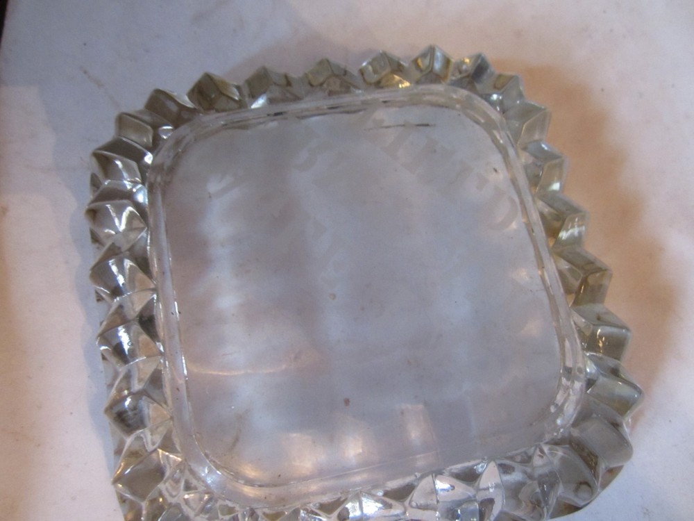 WWII EAGLE PASS ARMY AIR FIELD ASHTRAY EAGLE PASS TX RARE