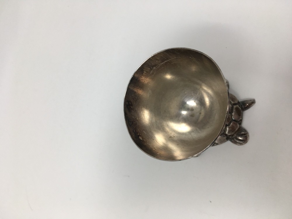Vintage Reed & Barton Silver Plate Egg Cup - Turtle #272