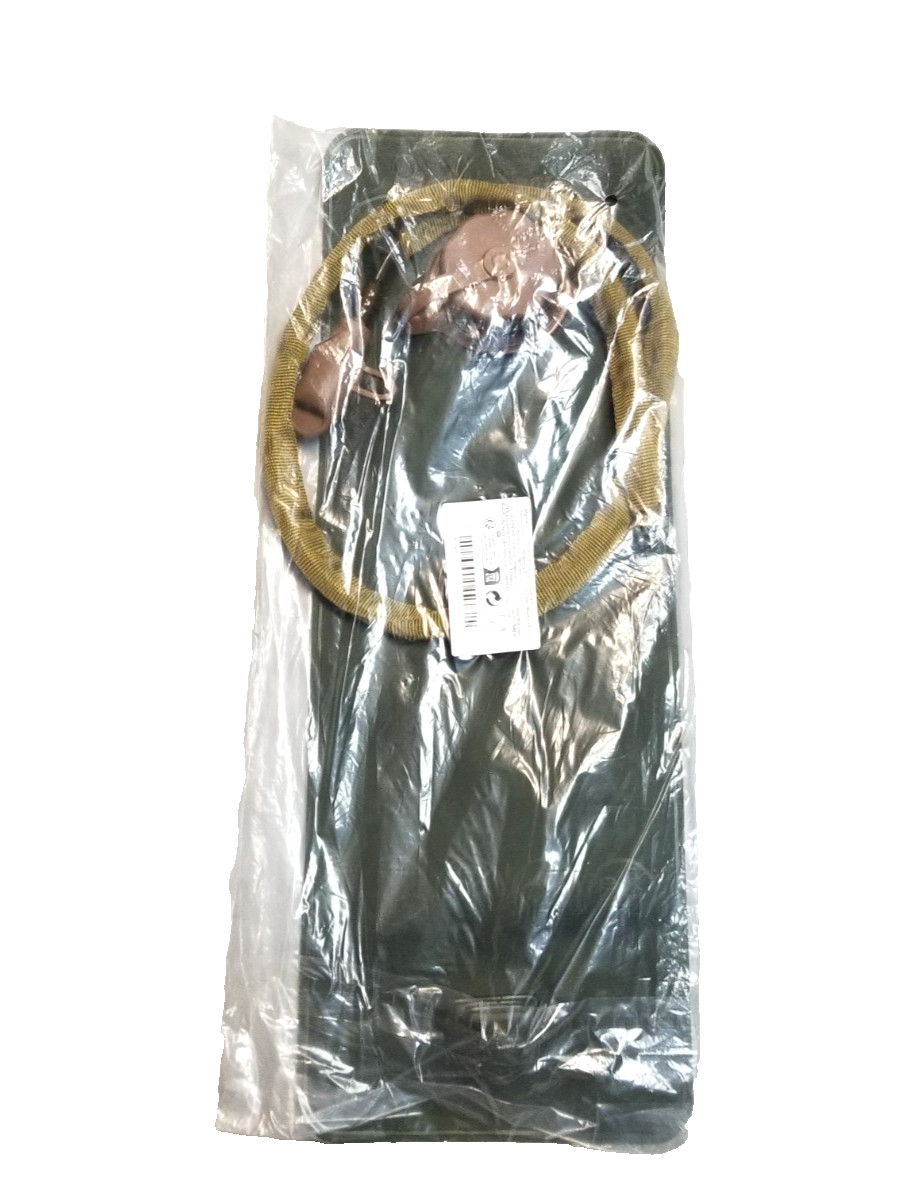 3L 106oz Hydration Bladder w Tube & Bite Valve Green / Coyote 18"L x 6.75"W NIB