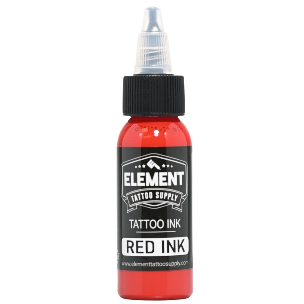 Element Tattoo Ink Set: Red, Yellow, Blue Professional Solid Colors