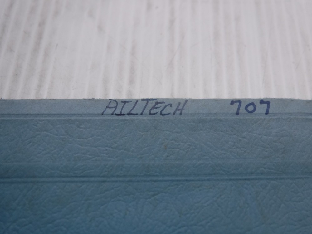 Ailtech 707 Spectrum Analyzer Operating Manual Rev A