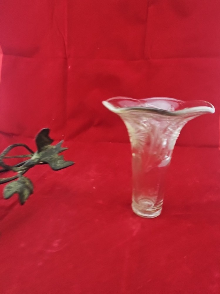 Original Antique Solid Copper Hummingbird Wall Sconce