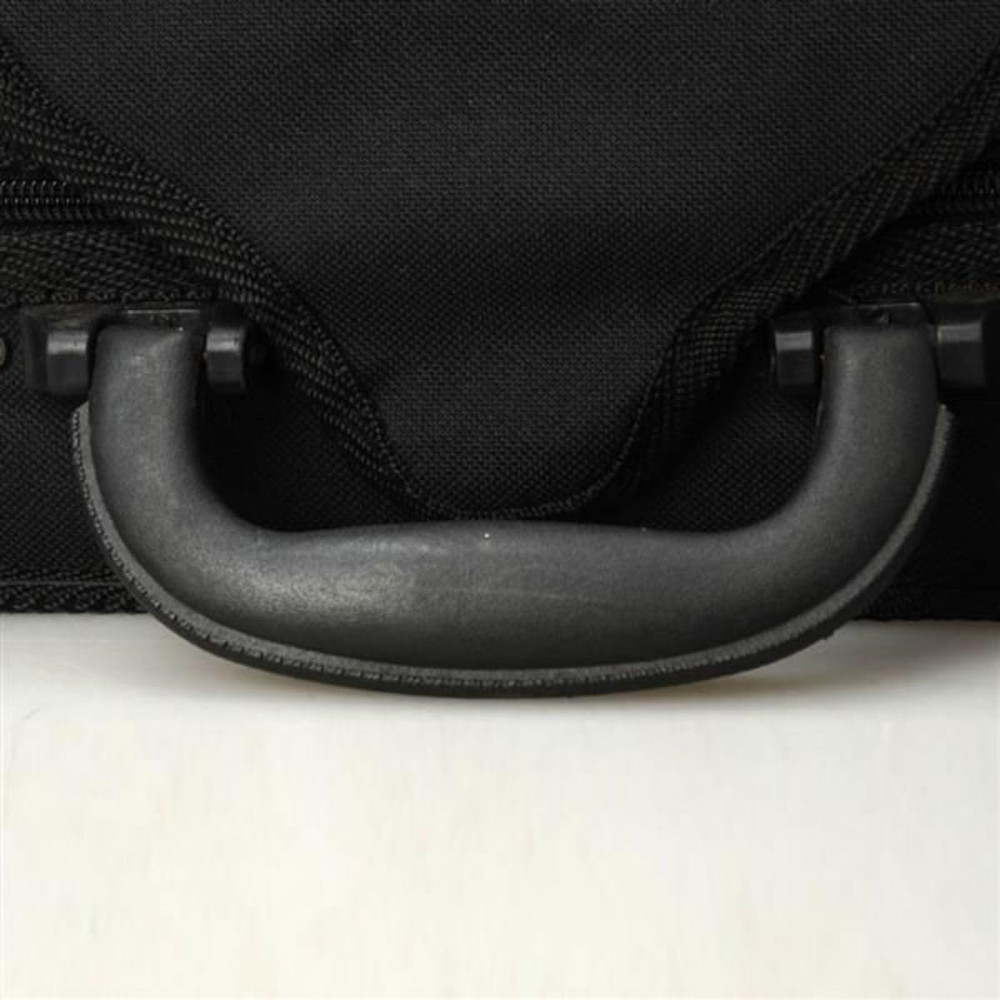 4/4 Cloth Fluff Triangle Shape Silver Gray Violin Case Black