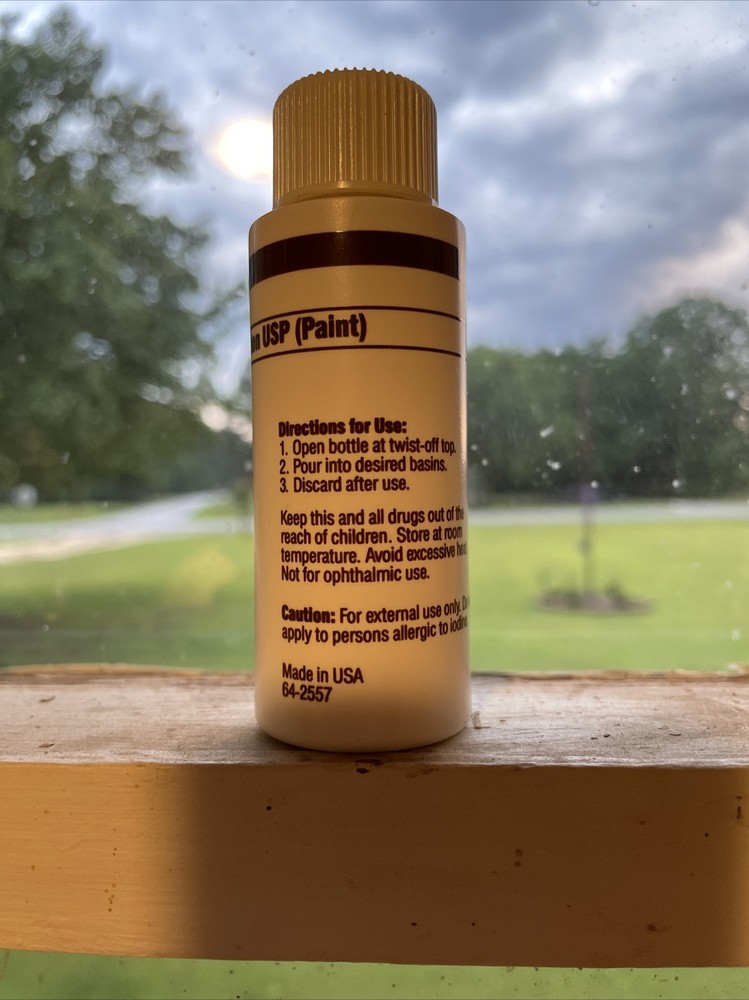 povidone iodine solution 55ml bottle