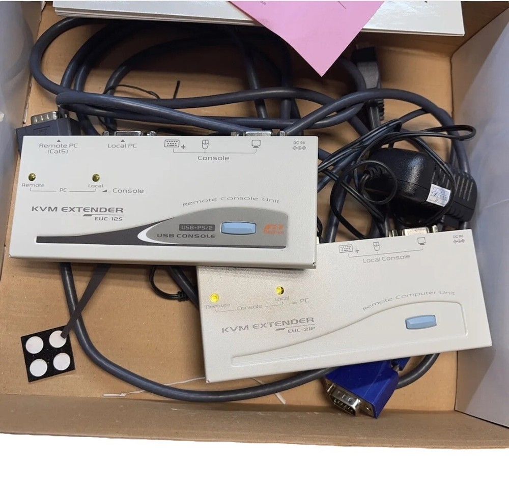 Rextron EUC-222C KVM Extender EUC-125, EUC-21P 🔥Fast Shipping🔥