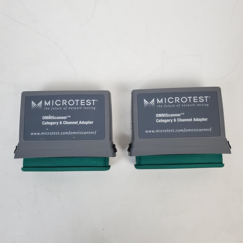 Microtest OMNIScanner 2 Cat6 Digital Cable Analyzer Certifier