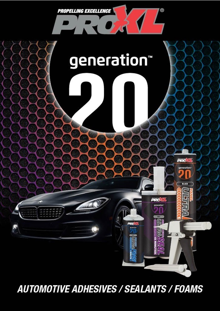 POLYURETHANE PU CAR BODY PANEL BODY KIT ADHESIVE BONDING GLUE BLACK