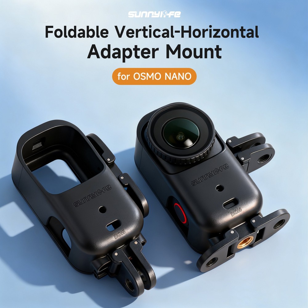 Quick-Release Adapter for DJI OSMO Nano Horizontal/Vertical Shooting Bracket