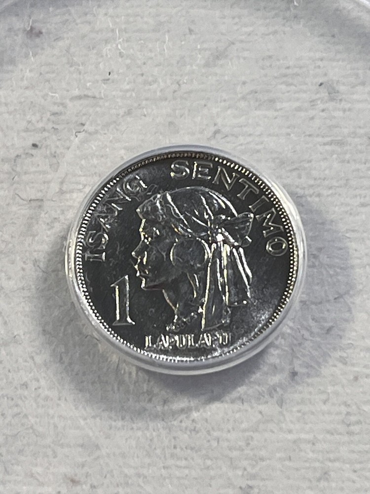 1974 Philippines 1 Sentimo Graded MS 67 by ANACS