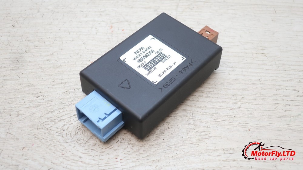 2012 CITROEN DS5 ALARM CONTROL MODULE 9665582380