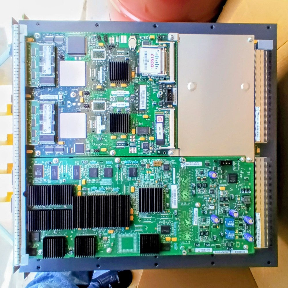 3Set Cisco Catalyst 6500-E Series WS-C6509 Chassis W/ Switch Modules 4024W power