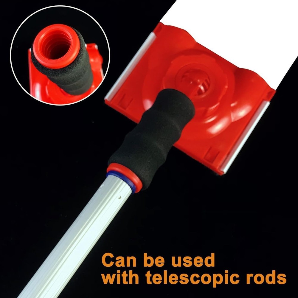 Pro-Grade Paint Edger with Rotatable Handle & Replacement Pads for Precision