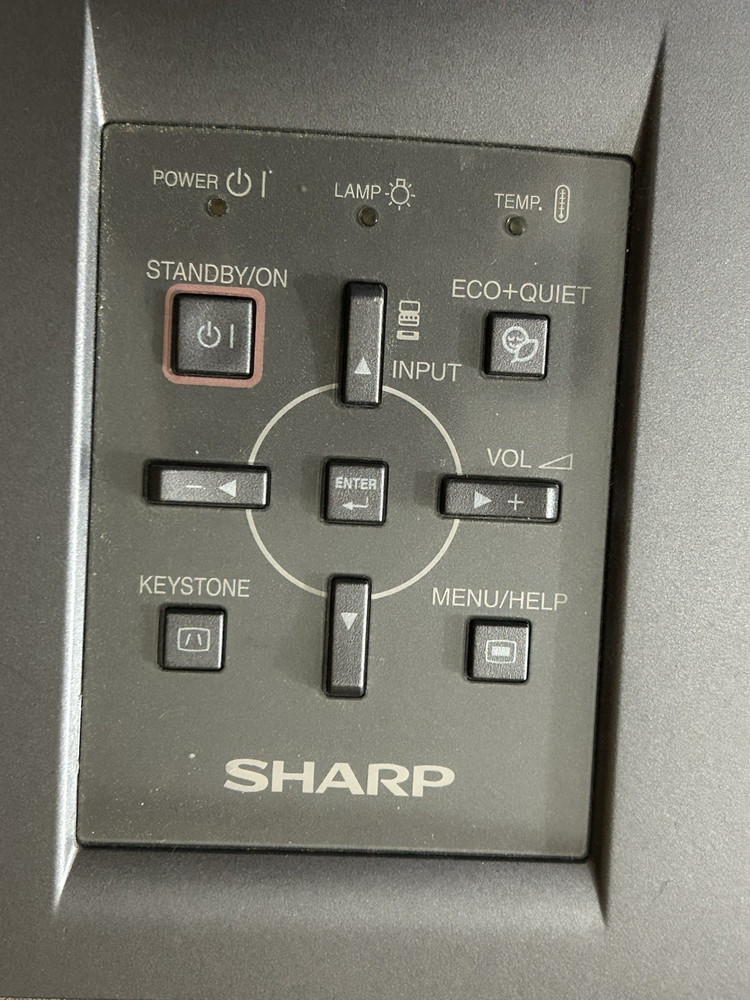Sharp PG-F200X DLP VGA/DVI Projector NO REMOTE
