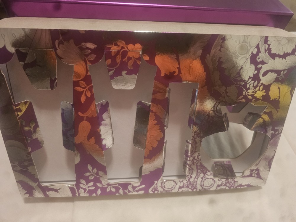 Versace Dylan Purple Gift Set Empty Box With Inserts