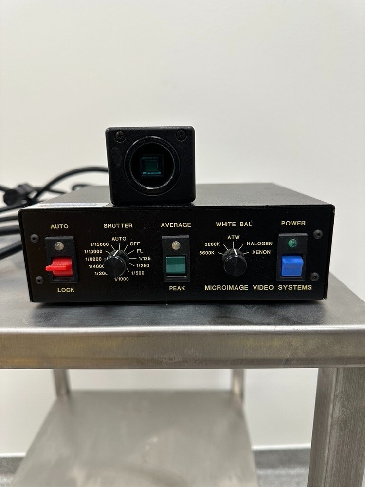 MICROIMAGE VIDEO SYSTEMS RGB CAMERA CONTROL UNIT CCU206 AND AUTOMATICAM A206A