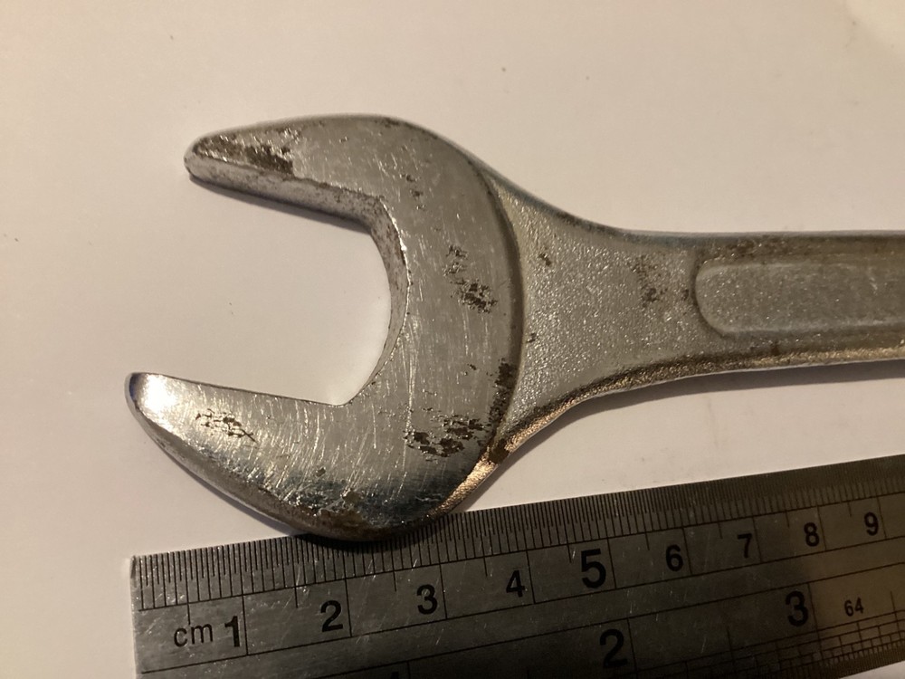 Drop forged ,combo spanner, size 7/8w fs