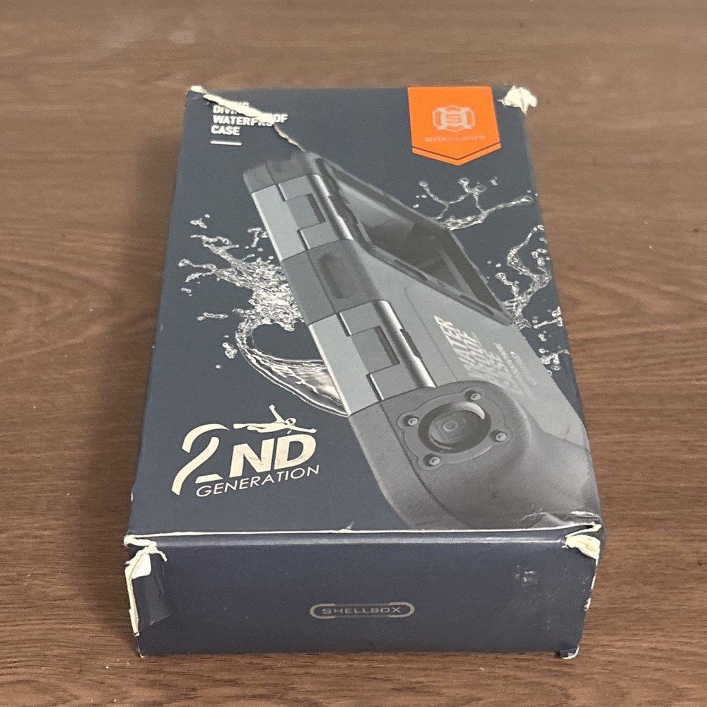 SHELLBOX DIVING WATERPROOF CASE (PROFESSIONAL 2ND GEN) IPHONE AND SAMSUNG