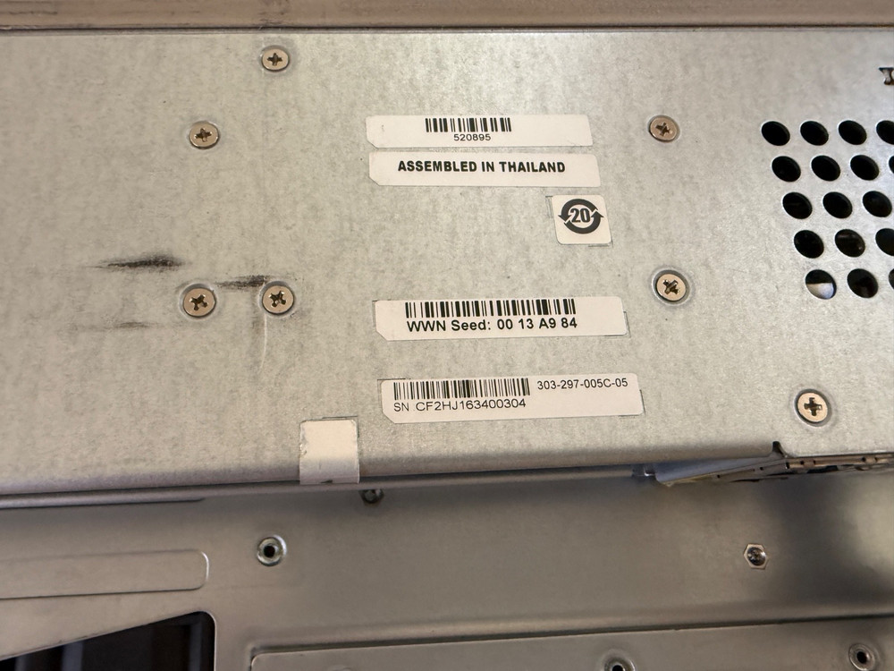 EMC UNITY 300F SP CONTROLLER MODULE W/ 24GB RAM, 303-297-005C