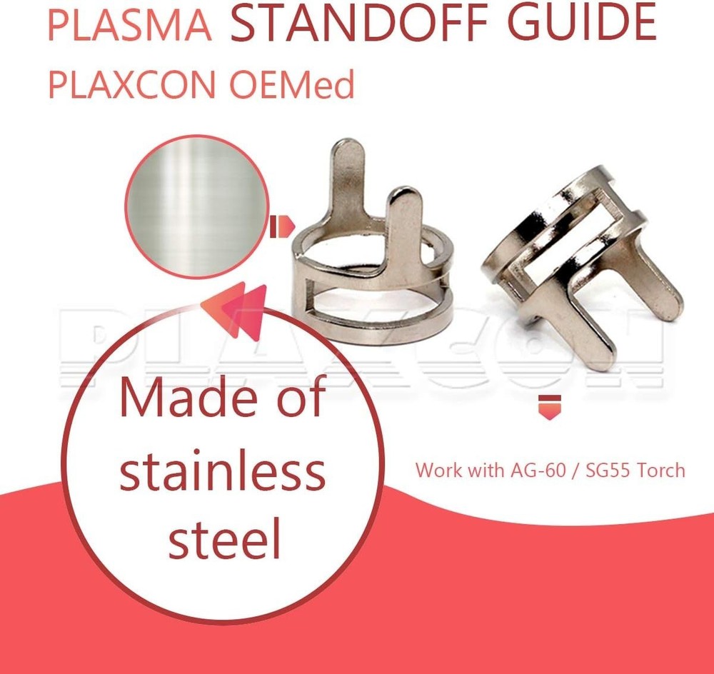 Precision Compact Standoff Guide for AG60 SG55 Plasma Torches - Easy Install
